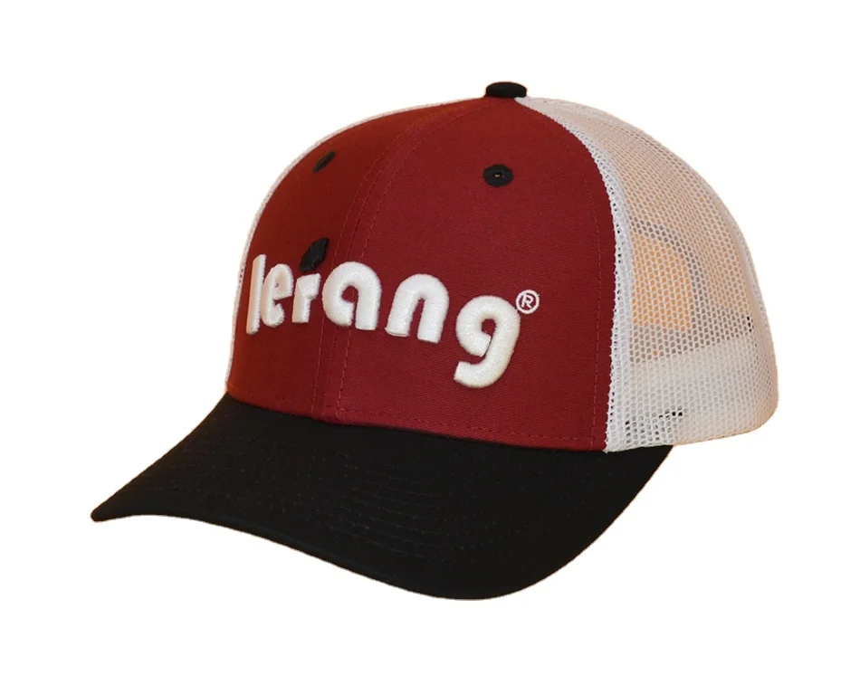 Small Orders Acceptable High Quality 6 Panels Mesh Back Trucker Hat Custom Retail Snapback Trucker Cap with 3D Embroidery Logo