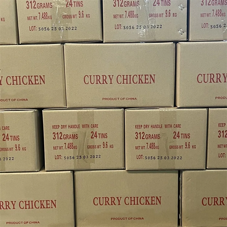 С возможностью нанесения производителем личных вареники карри с картофель 312 г консервированных курица