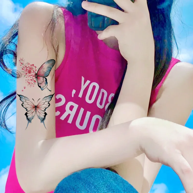 New Wholesale Colorful Design Waterproof Custom Tattoo Stickers Private Label Fake Tattoo for Girls