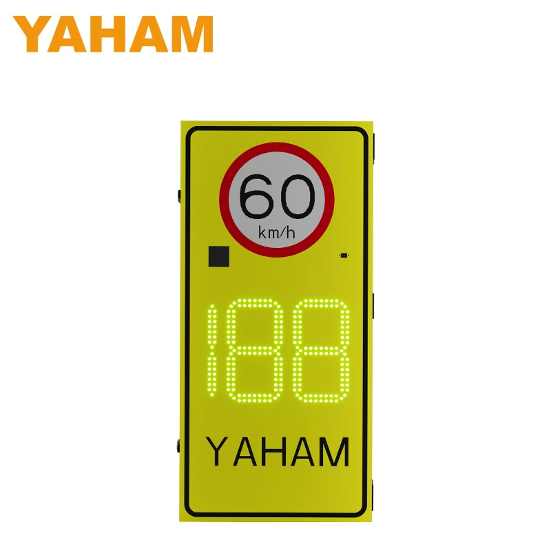 2025 New Radar Speed Screen Solar radar Sign Limit Traffic Safety Detection Device