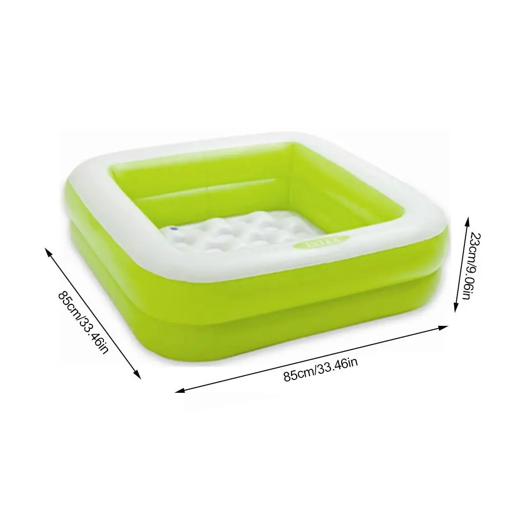 
Square Baby Pool Inflatable Swimming Pool Soft Ultra-strong Square Children Paddling Pool Summer Water Toys Swimming Supplies 
