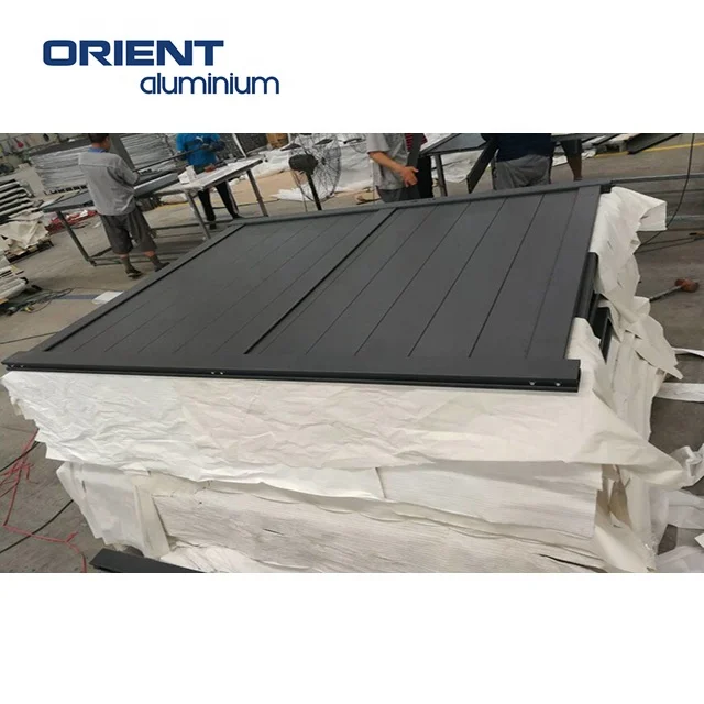 Shandong Automatic Modern Aluminium Modern Gate Kit Main House Aluminium Gate Courtyard Single Aluminum Gate Garden Gates Prices