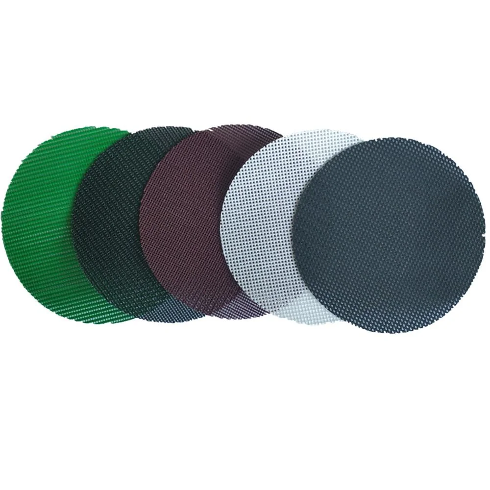 Огнестойкая цветная сетка с покрытием из ПВХ, сетка из полиэстера