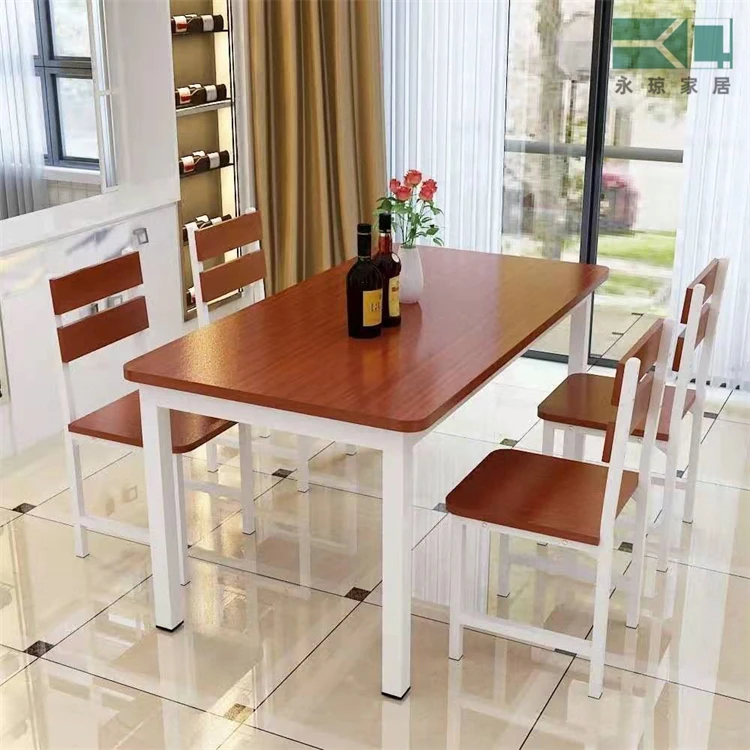 Modern Design 4 Seater Dining Table Set Chairs Dining Room Furniture Dining Tables