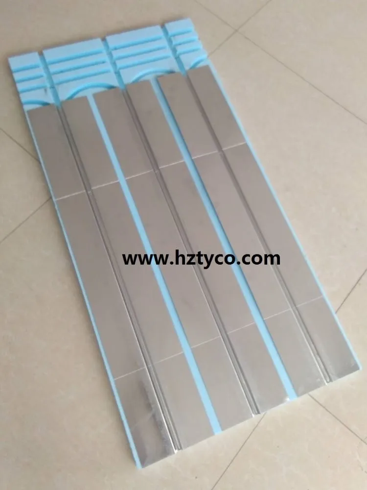 Warmboard Alternatives Underfloor Heating System With tube Thermostat Manifold