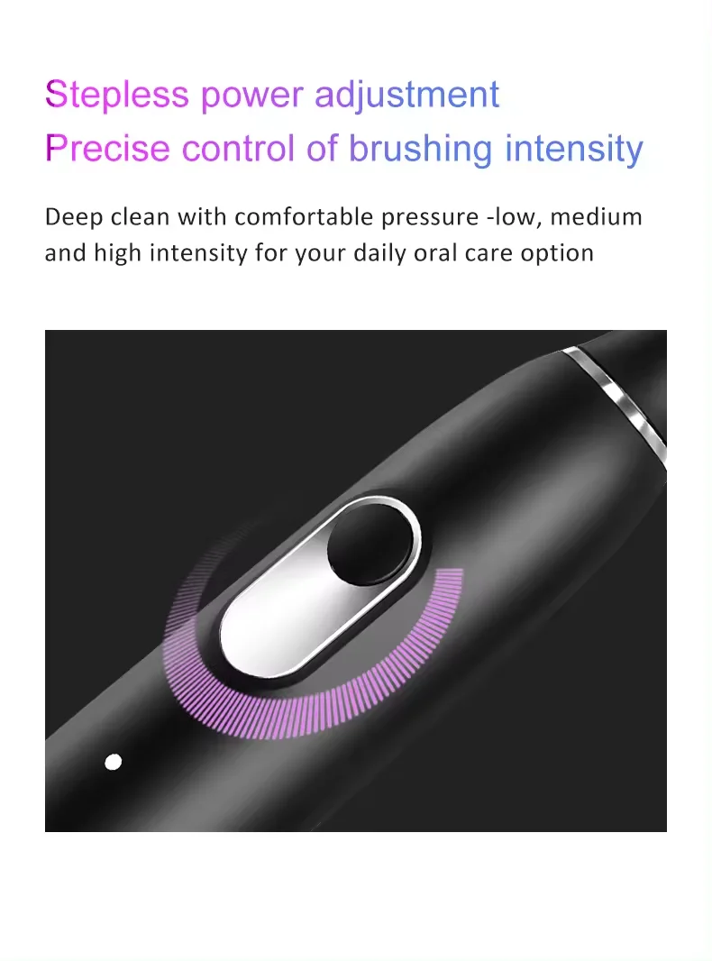 Sample available high quality adult sonic electric toothbrush teeth whitening waterproof electric toothbrush with soft bristle