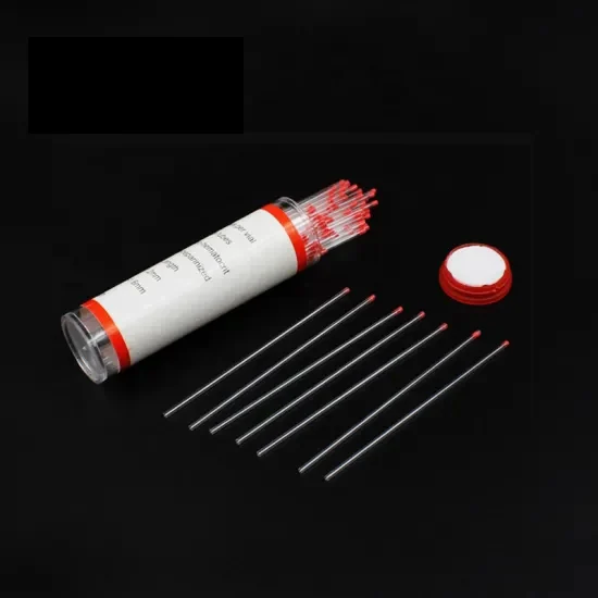 Медицинское стекло 100 шт красная микрогематокритовая капиллярная трубка