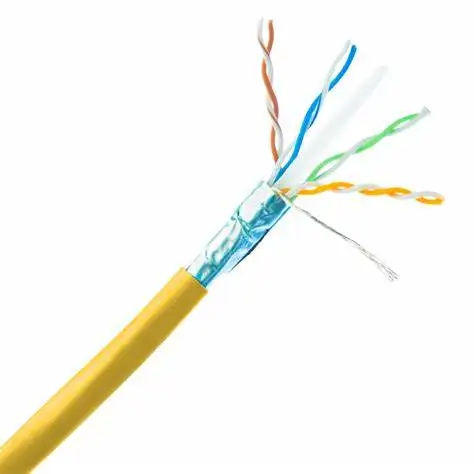 Bulk cable cat6 8 pair solid CCA CAT6 UTP lan cable