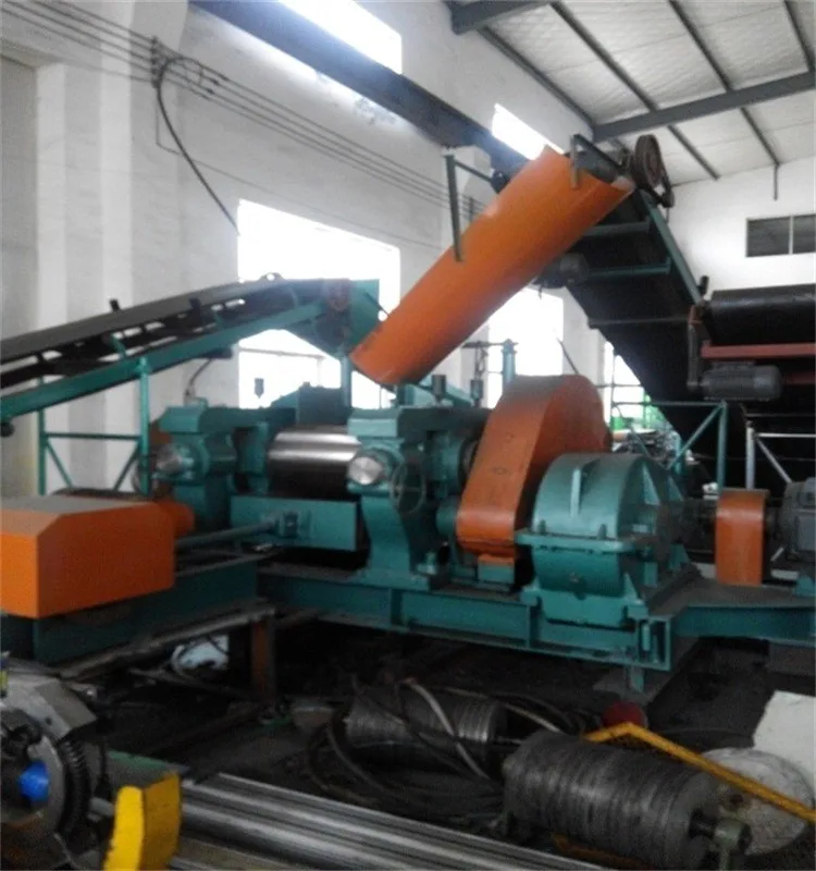 Tire crusher blocks making machine /used tire recycling line /waste tire recycling line