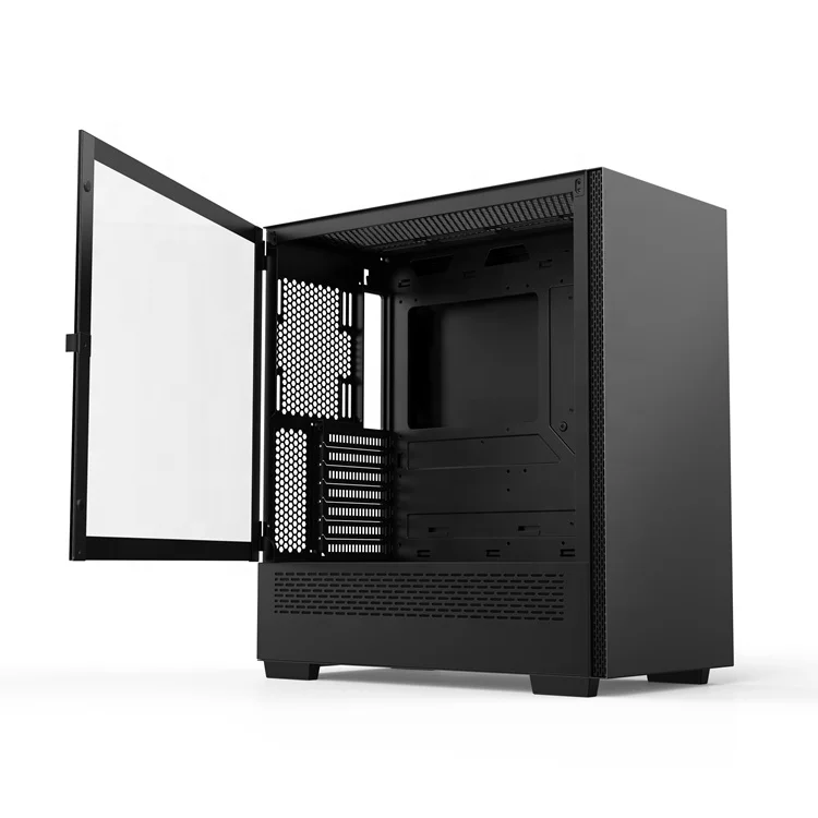 JNP Ventana RGB Midi-Tower чехол для gamer pc radiador превосходный совместимый игровой компьютерный