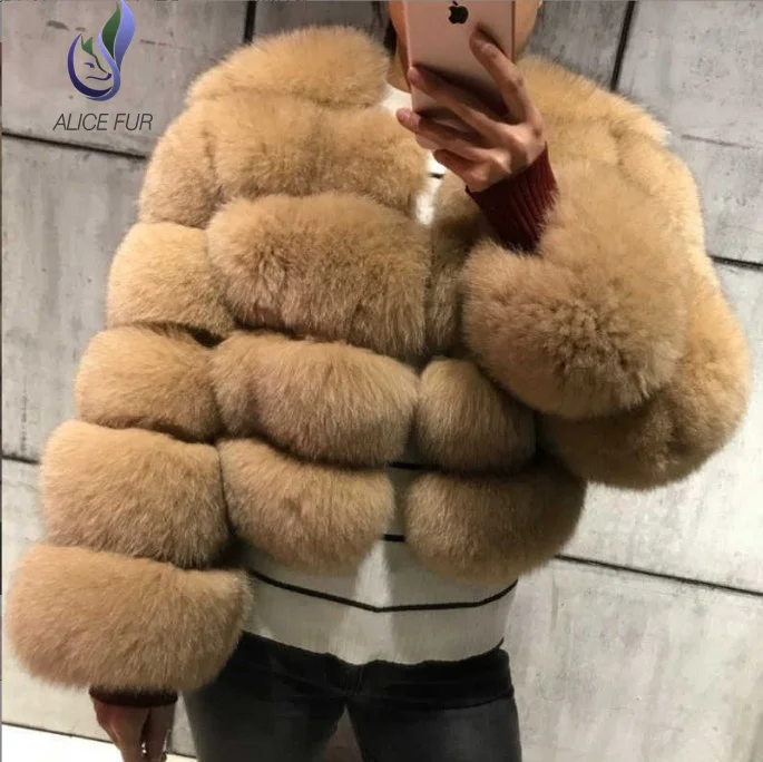 Artificial Fur Coat Warm Thicken Women Outerwear Fashion Big Man Made Leather Fur Collar Parkas Female Winter