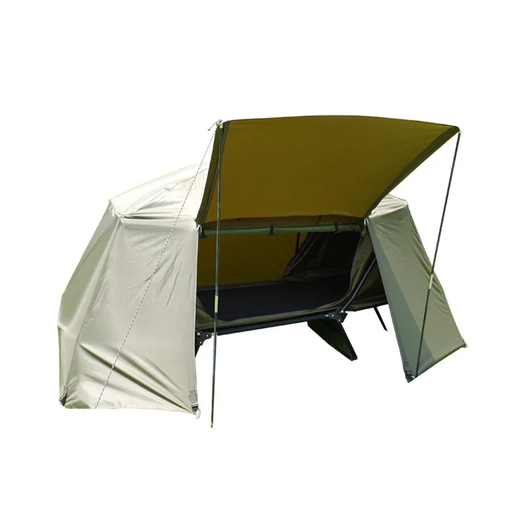 Single Waterproof Foldable House Camping Tent For Adult Off-ground Tent Bed