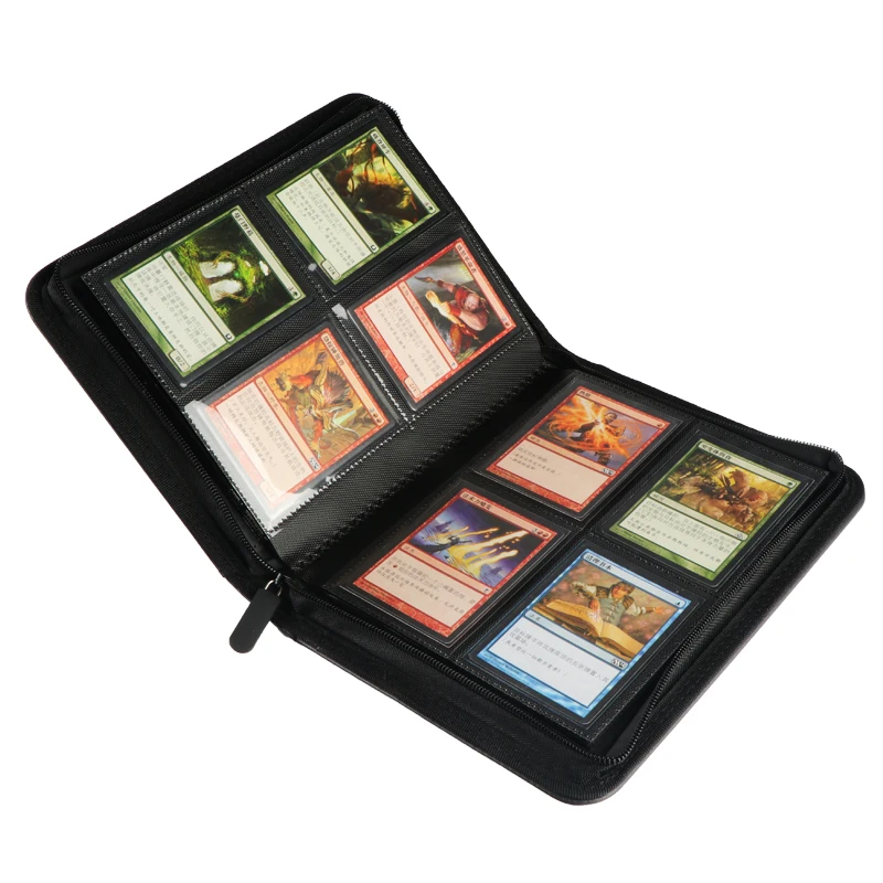 Pure Color Non-Toxic Matte Corrosion Resistant Pu Waterproof And Dustproof Material Board Game Card Album