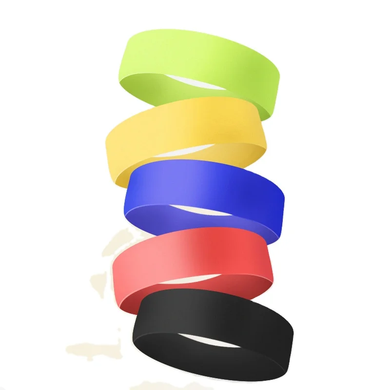 V1020 Latex Yoga Tension Ring Type Elastic Force Circle Rehabilitation Training Squat Hip Lifting Resistance Band for Pilates