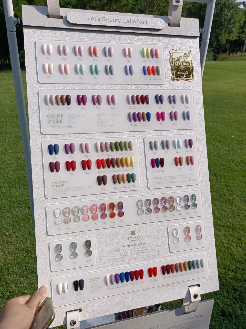 2023 popular nail polish 126 color suit color magic gel oil