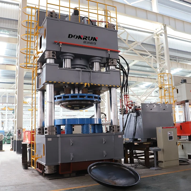 YQ32-2000 ton metal stainless steel dished tank head hydraulic press machine hydraulic deep drawing press