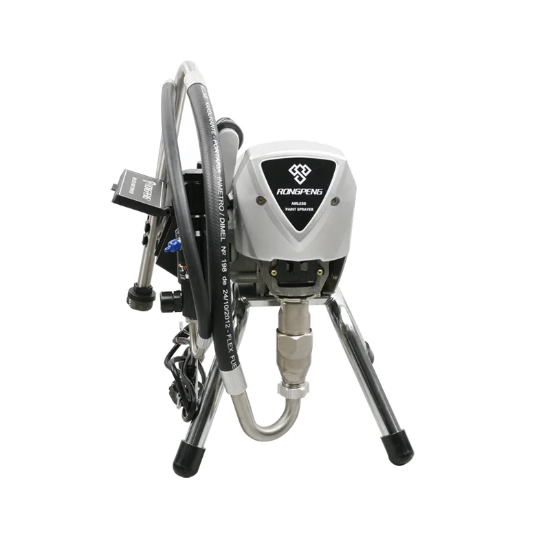 RONGPENG R520 Electric Airless Paint Sprayer Professional Heavy-Duty High-Pressure Wall Painting Machine 220V Industry Grade
