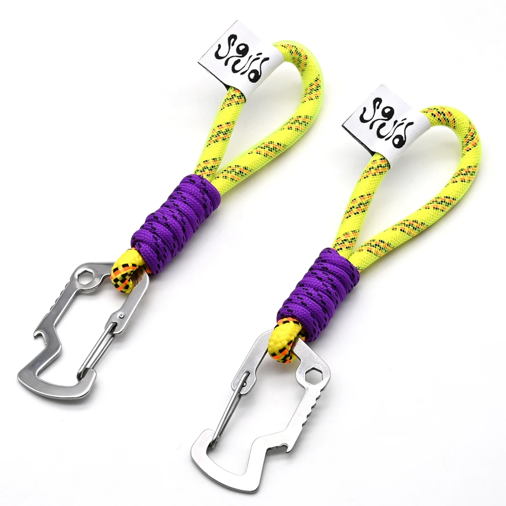 Mobile Wrist Strap Outdoor Strap With Clip Short Smart Phone Hanging Bracelet Rope Wrist Lanyard