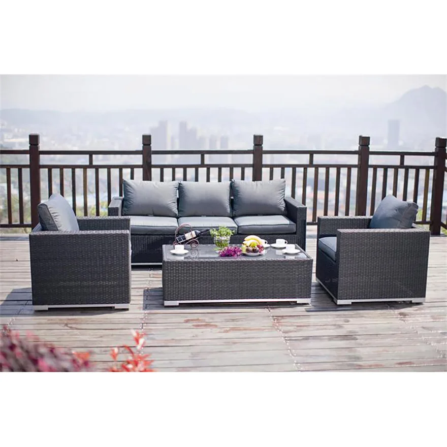 Мода и Современный Лучшая Цена Горячий Сезон Сад Лос-Анджелес Открытый Диван