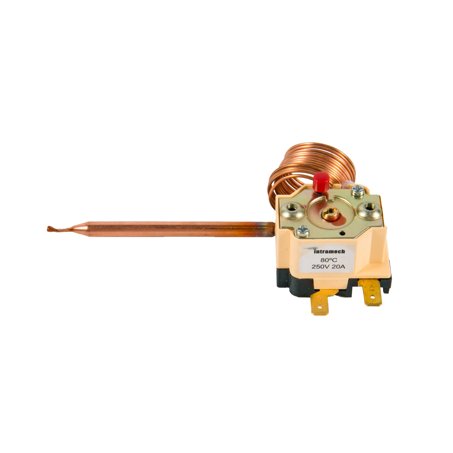 CE Certificate 0-80 degree Capillary Thermostats for Water Heater