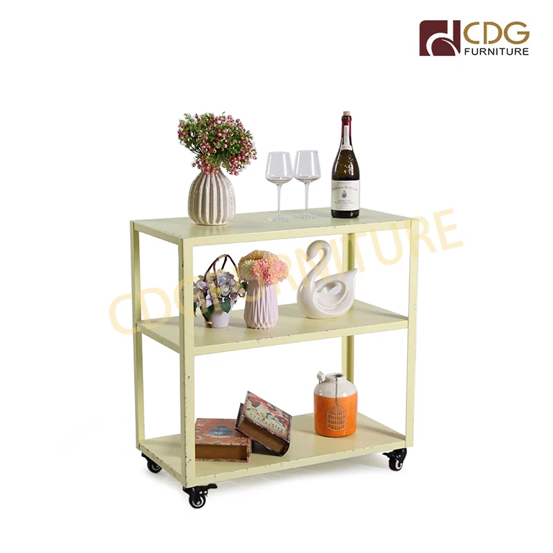 Loft Latest Design Luxury Coffee Tea Cart Catering Food Service Room Service Trolley  Breakfast Buffet Restaurant And Hotel