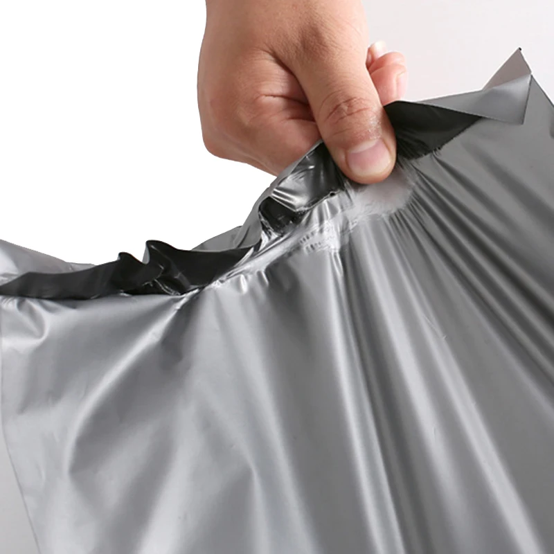 New Boutique Chen Color Series Waterproof Wear-resistant Bag Customized Delivery Gray Envelope Express Bag