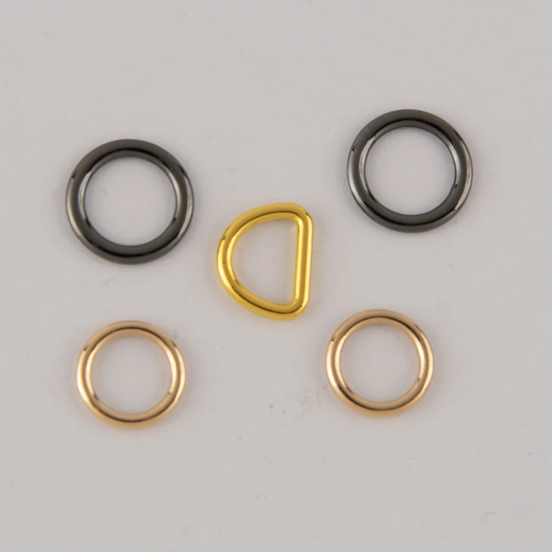 Nickel Free Colorful Bra Strap Buckle Clasp Adjustment Slide Parts