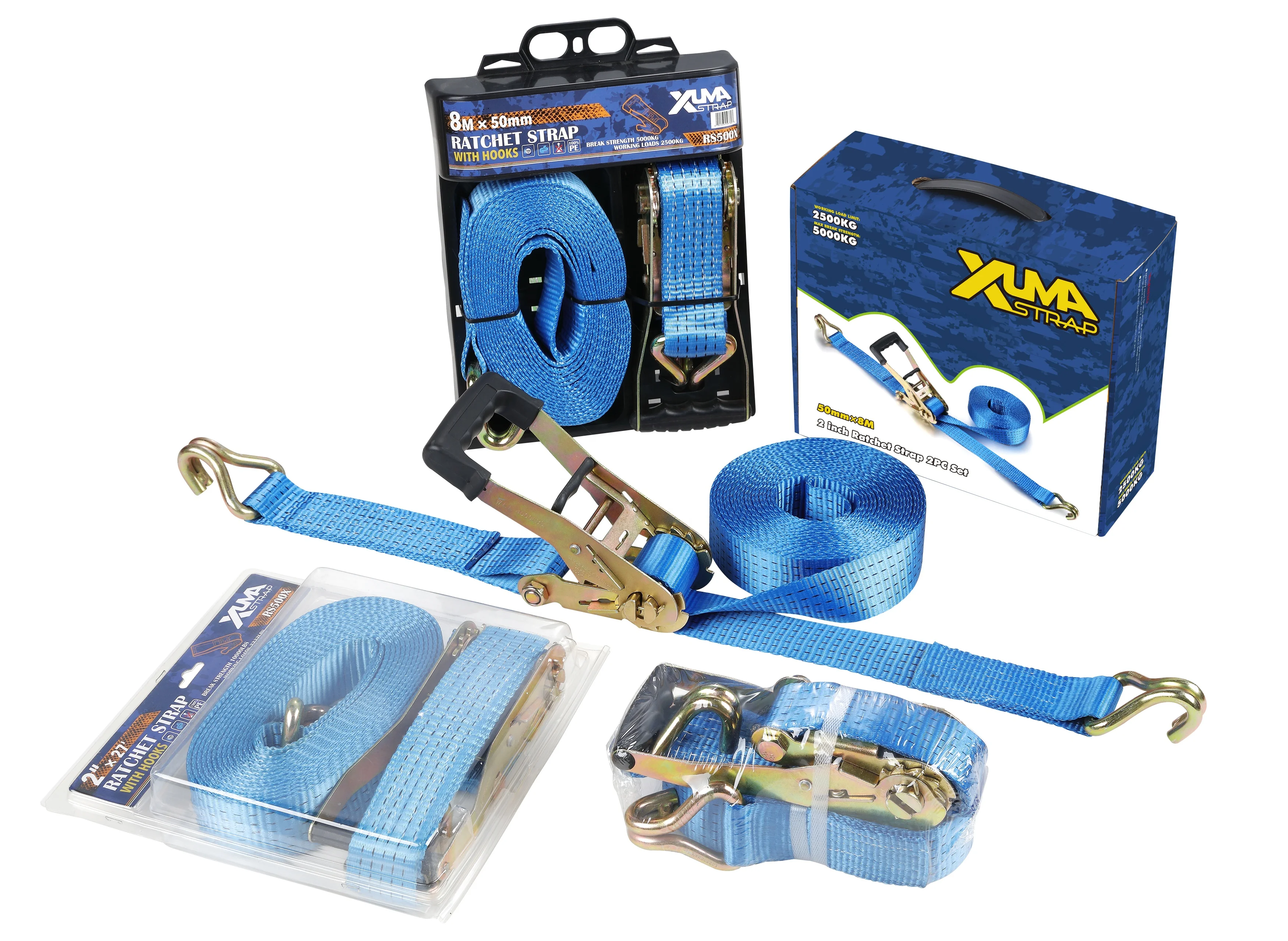 Best-selling length can be customized ratchet strap goods bundled ratchet belt car belt