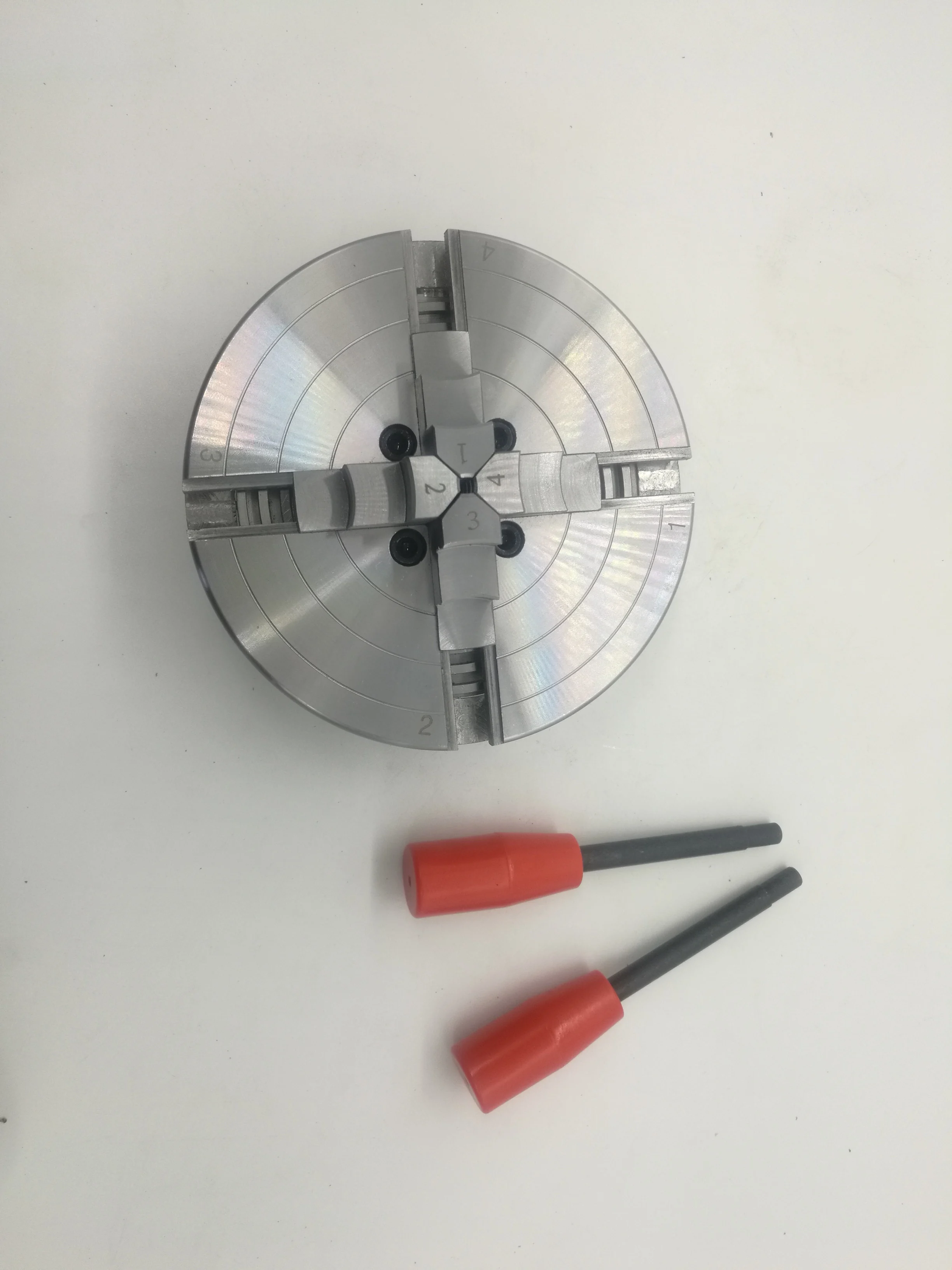 6 inch wood turning lathe chuck 4 jaw self centering chuck for wood lathe