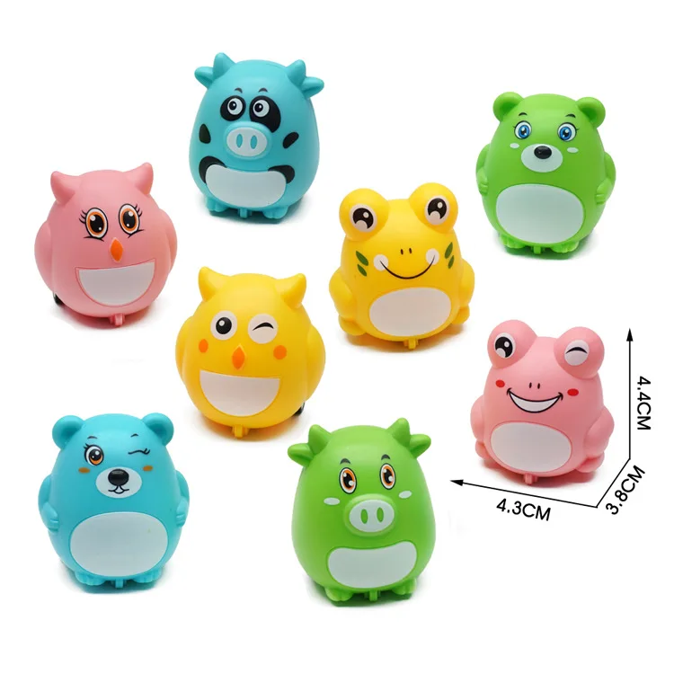 JO TOYS 2 Inch 50mm  Plastic Vending Capsule Toys Small Promotional Children Gift Animal Cartoon Plastic Pull Back Car Toy