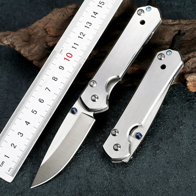 High Quality Stainless Steel Tactical Camping Folding D2 Gift Knife Multi-Function Hiking Outdoor Survival Hunting EDC Tool