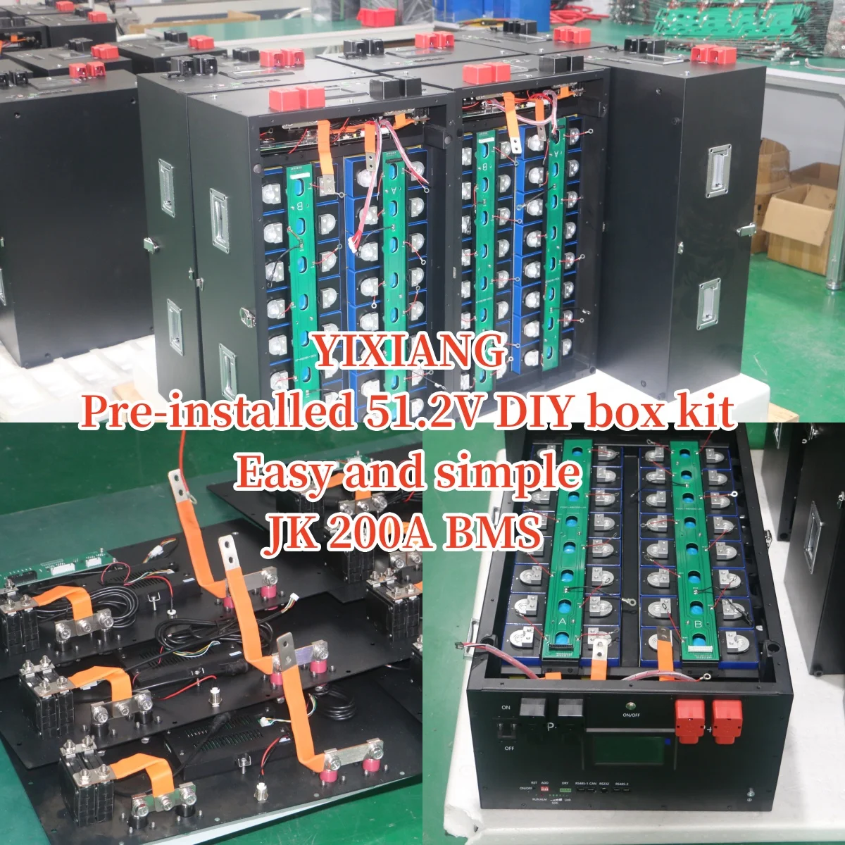 Комплект аккумуляторных батарей 48 В 51 2 280 А/ч Lifepo4