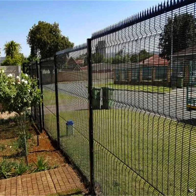 South Africa Durable 3d Curved Anti-climb 358 Security Clearvu Fencing