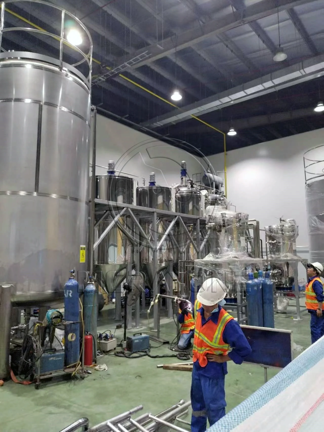 Automatic Oil Refinery Machine for Deodorization for Soybean and Sesame Oil for Palm Oil Processing Extractor Industries