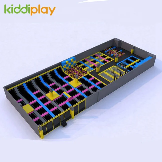 
Trending hot design indoor trampoline park professional adult kids jump foam pit trampoline 