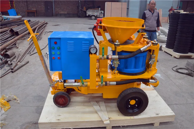 Good design the high quality dry type concrete shotcrete machine for tunnel