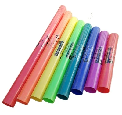 AN percussion instrument plastic musical tubes cheap music instrument boomwhackers