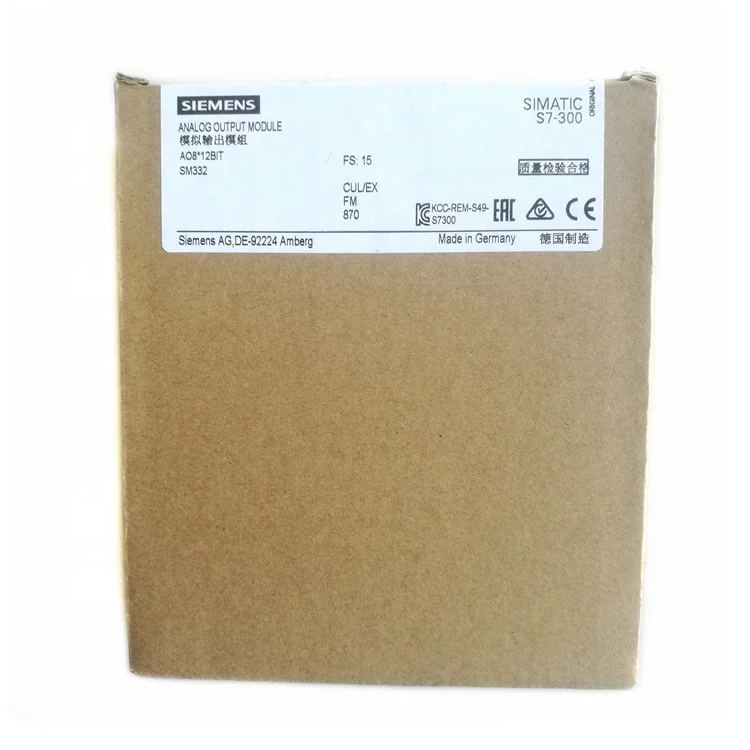 Industrial Automation 6ES7 332-5HF00-0AB0 Siemens PLC Controller