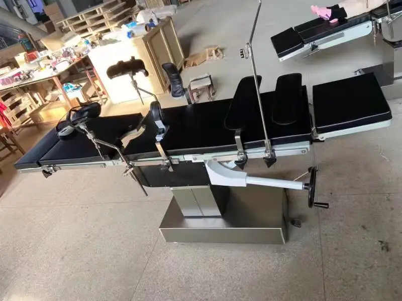 3008 Manual OT Table 304 Stainless Steel Ordinary Operating Surgery Bed for Hospital