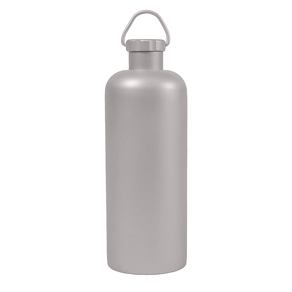 Wholesale customization titanium water bottle 600ml with titanium lid