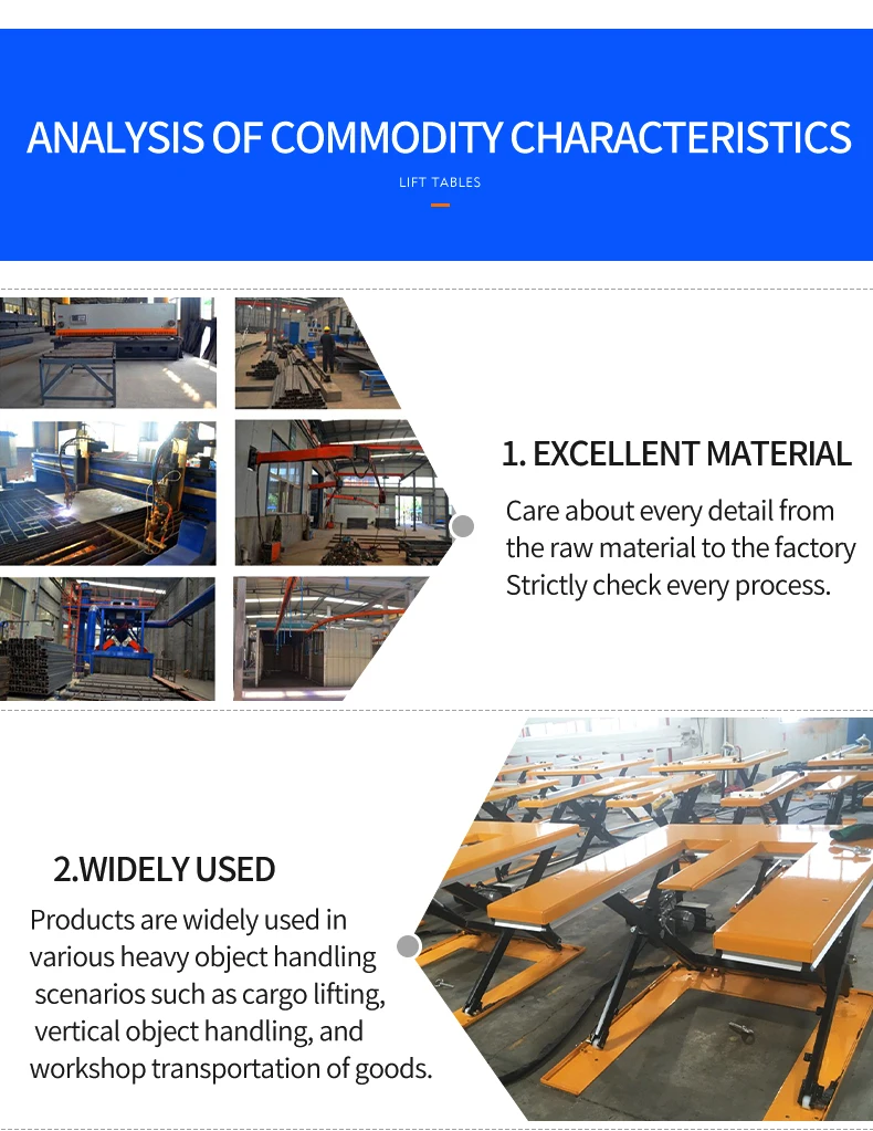 rotating hydraulic table lift