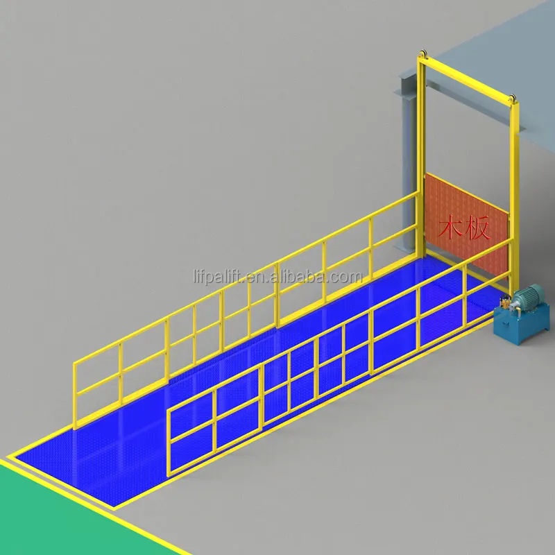 5000kg Electric Powered Hydraulic Scissor Dock Lift