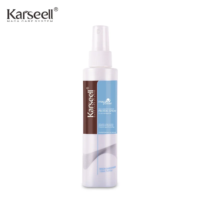 maca oil keratin repair frizzy hair conditioning moisturize Keratin Hair Treatment spray
