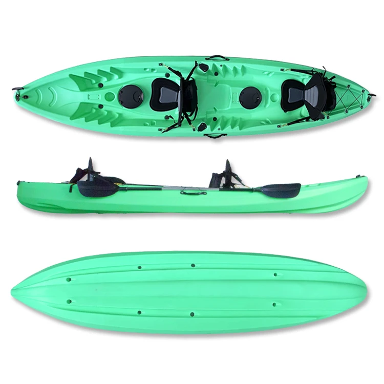 Chinese Factory 3 Person Family Sit On Top Fishing Kayak