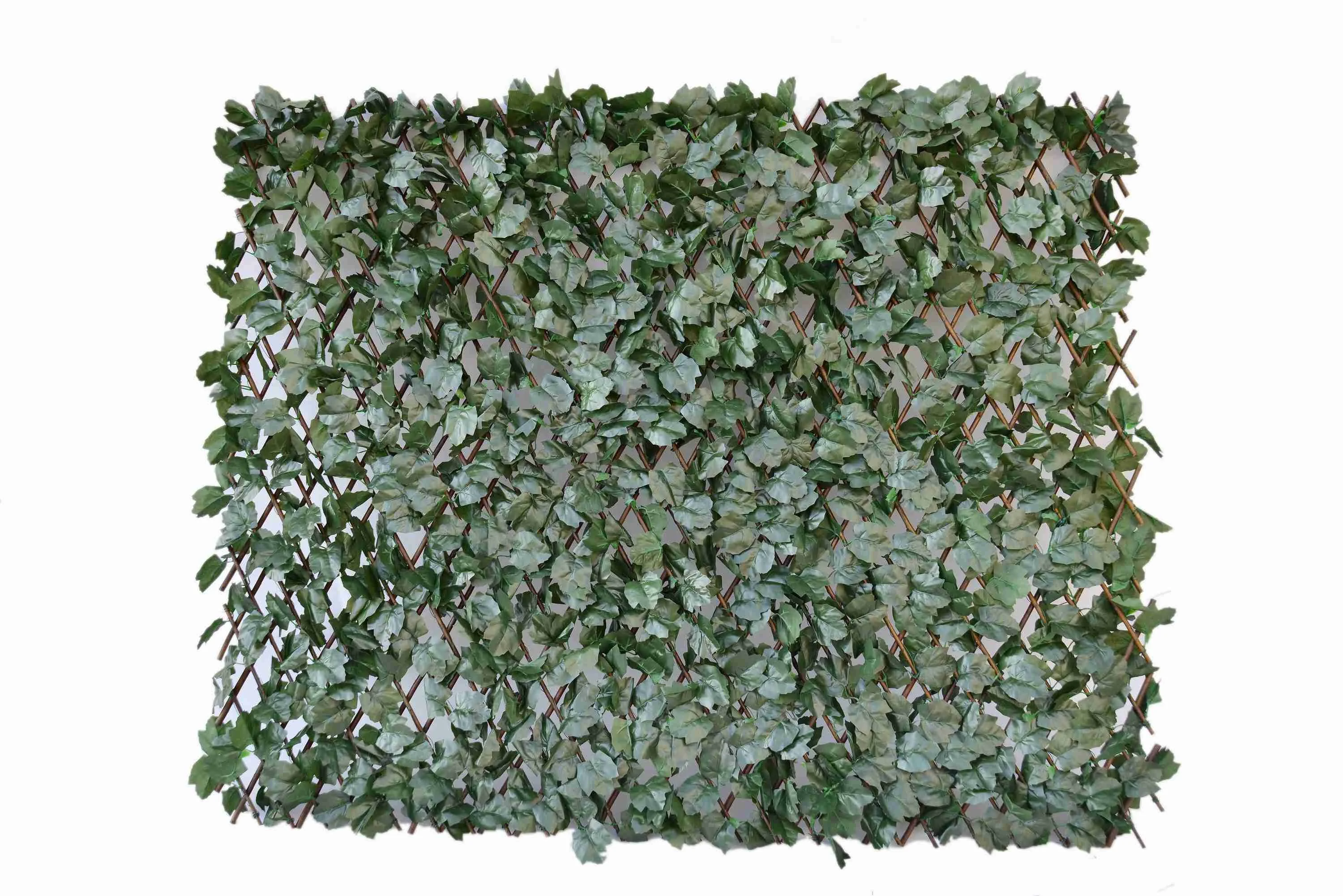 MZ186002 Expandable Faux Ivy Privacy Fence Wall Plants For School Home Park Decor
