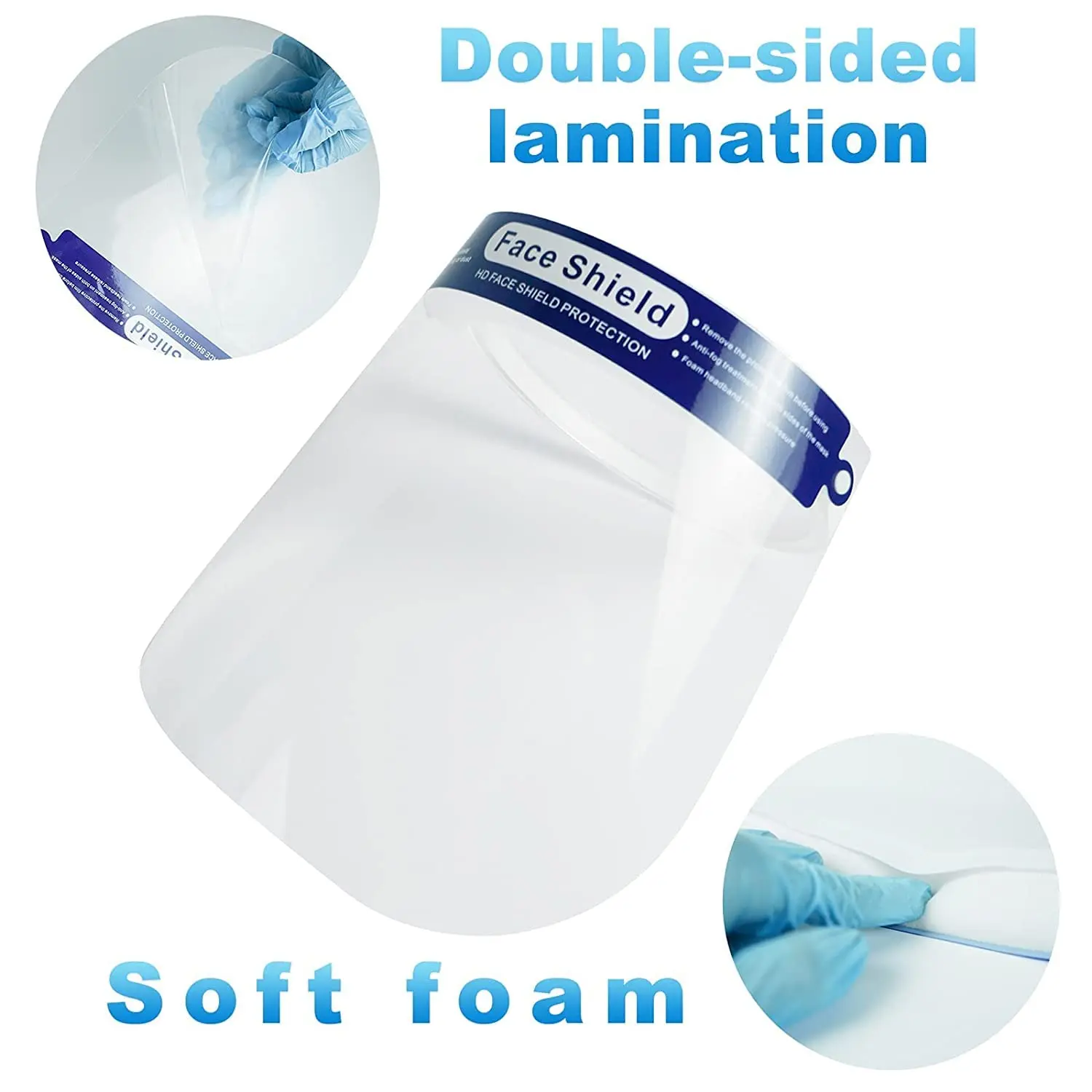 Пластиковая защитная маска для лица