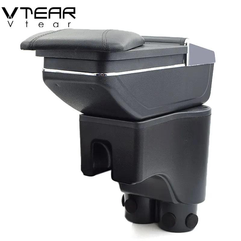 Vtear For Daihatsu terios II armrest central Store content Storage  box products interior Arm rest car-styling accessories parts