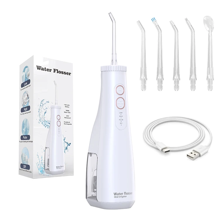Best Manufacturers Small Portable Household Replacement Oral Dental Water Flosses Whitening Irrigator Water Floss With Water