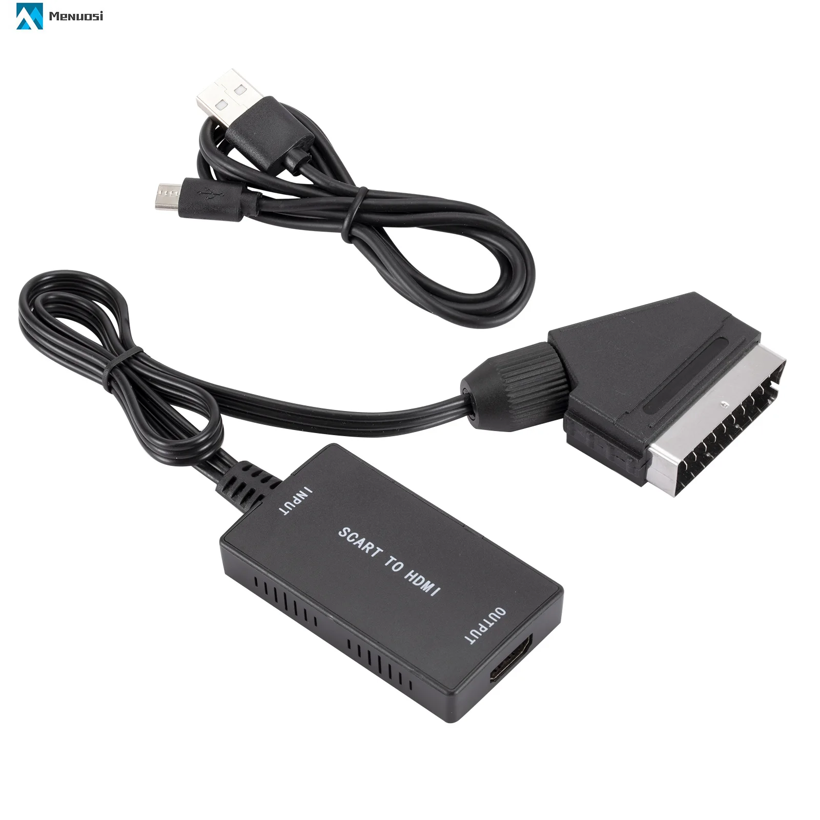 Factory wholesale cross-border YJ SCART TO HD conversion line SCART TO HD high definition SCART TO HD converter