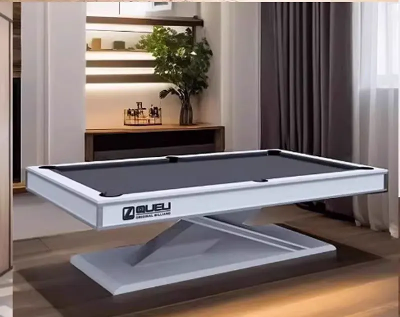 Manufacturer direct sales of modern high-value family game room indoor sports 9-ball, full-size customizable pool table